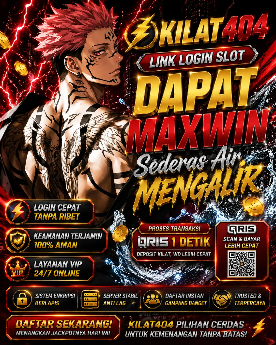 KILAT404 | Link Login Slot Dapat Maxwin Sederas Air Mengalir by Hey siriusly